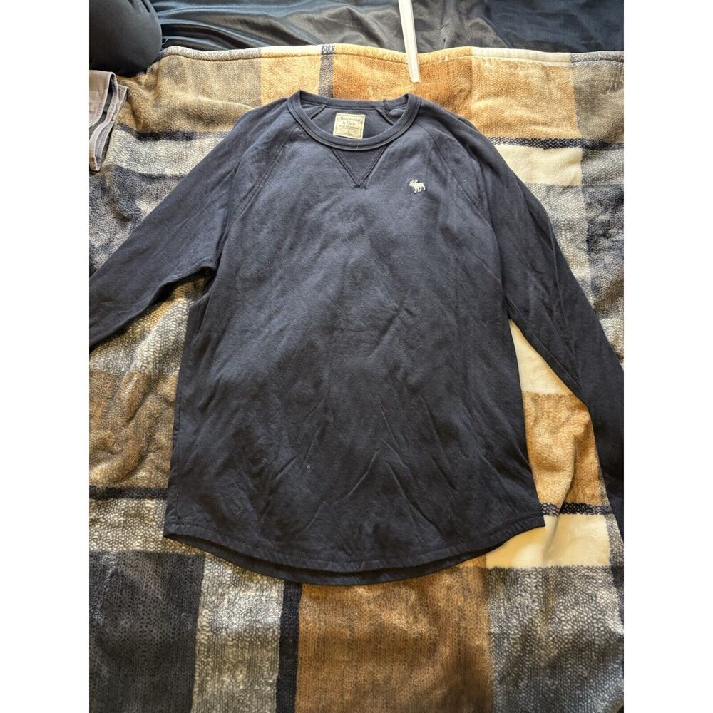 Vintage Y2K Abercrombie and Fitch Mens Long Sleeve Top Size Large